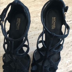 Michael Kors black sexy high heel